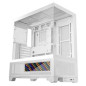 Caja ordenador mars gaming mclcdx atx cristal templado blanco
