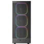 Caja ordenador mars gaming mcnebula atx argb cristal templado negro