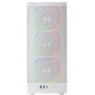 Caja ordenador mars gaming mcnebulaw atx argb cristal templado blanco