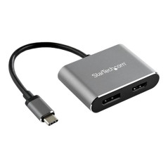 Adaptador usb tipo c a hdmi - displayport startech 0.205m - macho - he