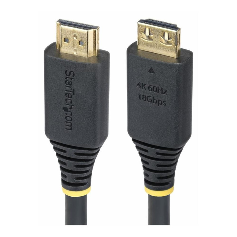 Cable hdmi 4k startech 1.8m - macho - macho - negro
