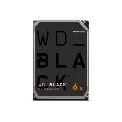 Disco duro interno hdd wd western digital black wd6004fzbx 6tb 3.5 pul
