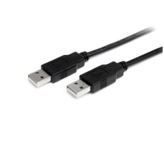 Cable usb tipo a startech 2m - macho - macho - negro