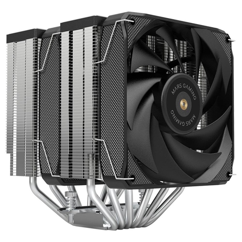 Ventilador disipador cpu mars gaming mcpu - xu6 2x 120mm negro