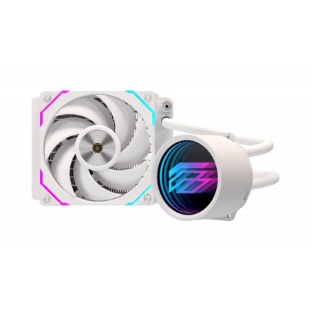 Kit refrigeracion liquida einarex flux 120 rgb 120mm blanco