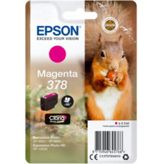 Cartucho tinta epson c13t37834010 singlepack magenta 378 claria photo