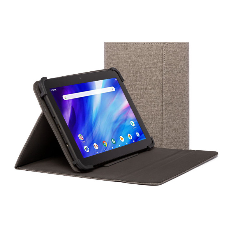 Funda universal nilox para tablet 10.5 pulgadas gris