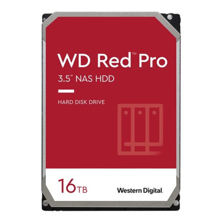 Disco duro interno wd western digital red pro 16tb 3.5 pulgadas sata 6