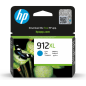 HP Cartucho de tinta Original 912XL cian de alta capacidad