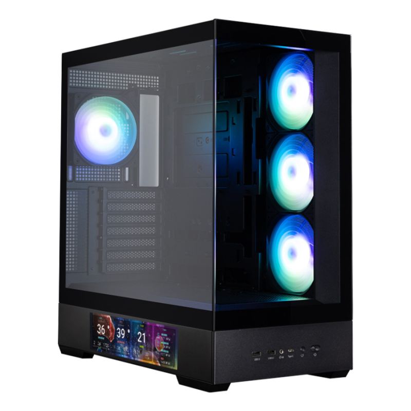 Zalman P40 DS BLACK Midi Tower Negro