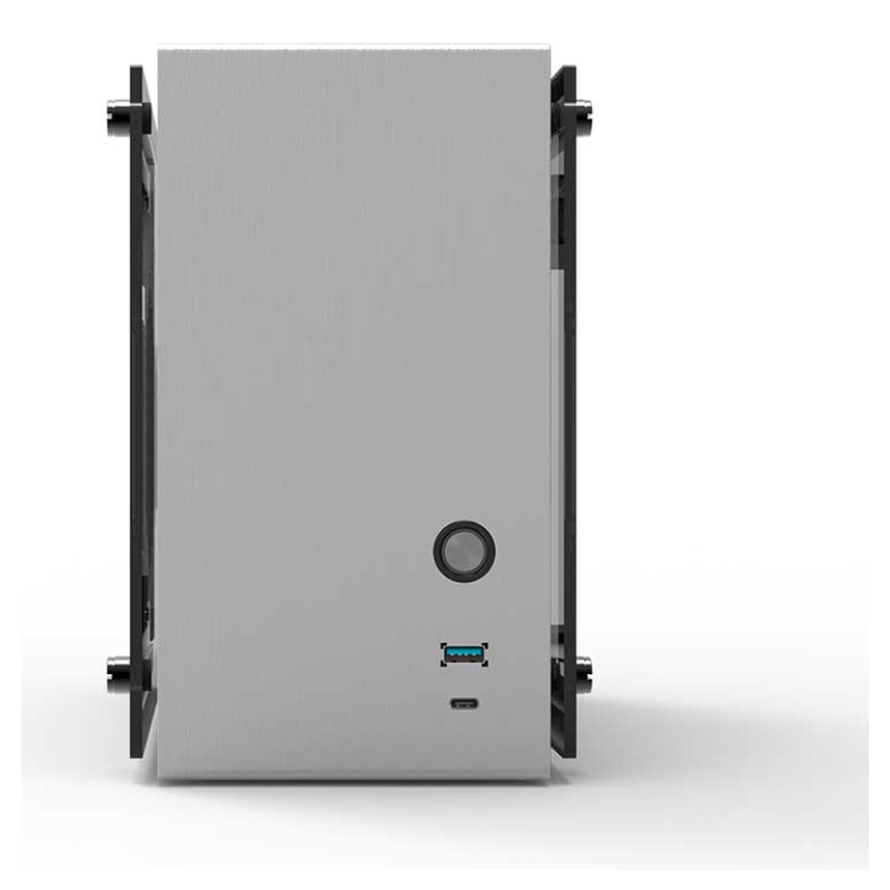 Zalman M2 Mini-Silver Mini Tower Plata