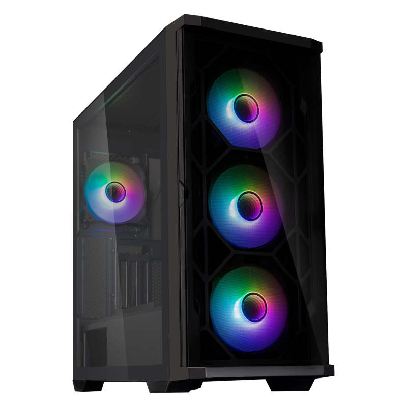 Zalman Z10 DUO carcasa de ordenador Midi Tower Negro