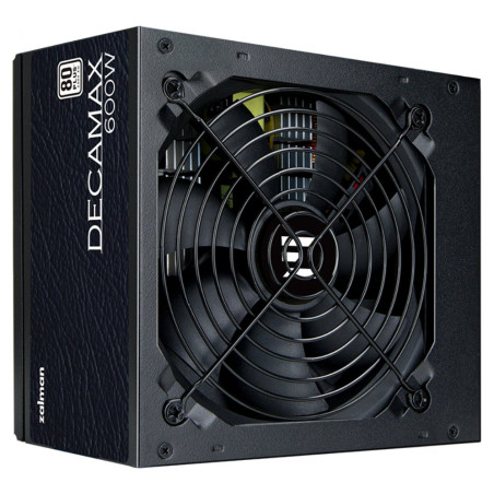 Zalman Decamax unidad de fuente de alimentación 600 W ATX Negro