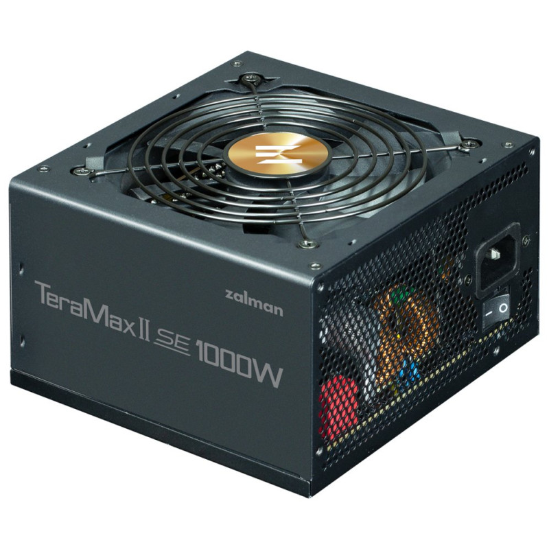 Zalman TeramaxII SE unidad de fuente de alimentación 1000 W 18+10 pin ATX ATX Negro