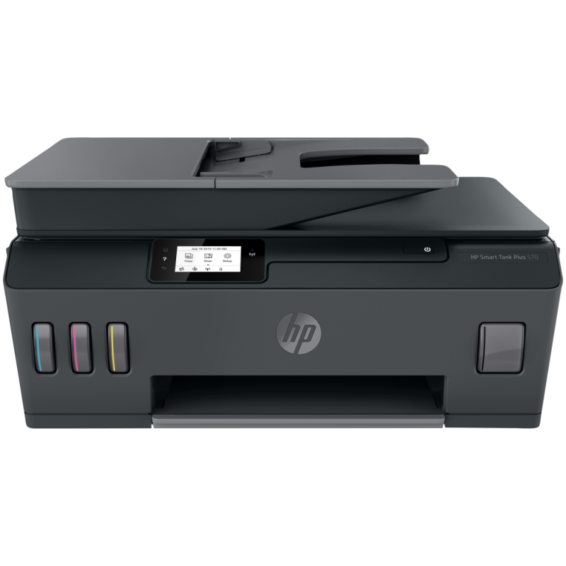 HP Smart Tank Plus 570 Inalámbrico All-in-One Color Impresora, Fotocopiadora, escáner