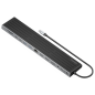 AISENS USB-C Dock 13 en 1, USB-C A 2xHDMI, 1xDisplayPort, 1xRJ45, 3xUSB-A, 2xUSB-C, 1xUSB-C PD, 1xSD, 1xMicro SD, 1xAudio, 1xRan