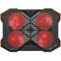 GENESIS Oxid 260 almohadilla fría 43,9 cm (17.3) 1010 RPM Negro, Rojo
