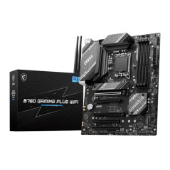 Placa base msi 1700 b760 gaming plus wifi atx - 4 x ddr4 - 4 x sata 6 