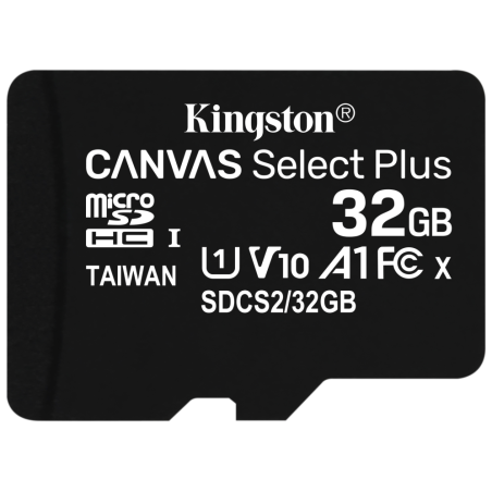 Kingston Technology Canvas Select Plus 32 GB MicroSDHC UHS-I Clase 10