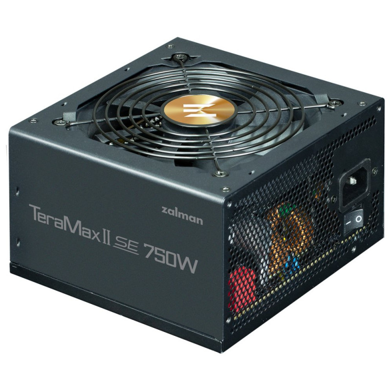 Zalman TeramaxII SE unidad de fuente de alimentación 750 W 18+10 pin ATX ATX Negro