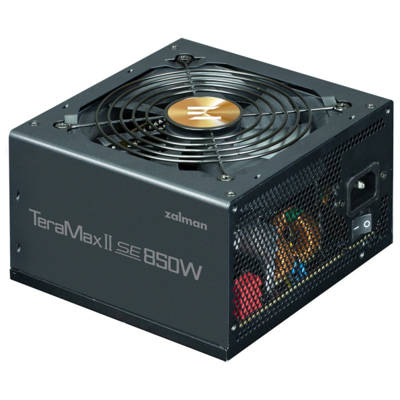 Zalman TeramaxII SE unidad de fuente de alimentación 850 W 18+10 pin ATX ATX Negro