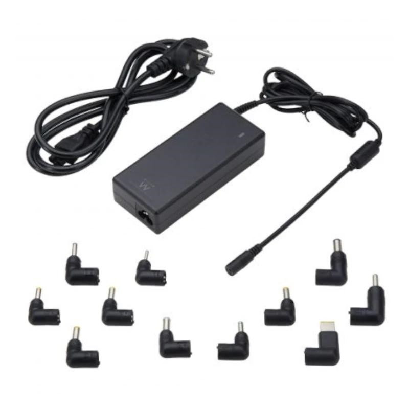 EWENT Cargador Autom. UniverNotebook 90W 11 Puntas EWENT Cargador Autom. UniverNotebook 90W 11 Puntas