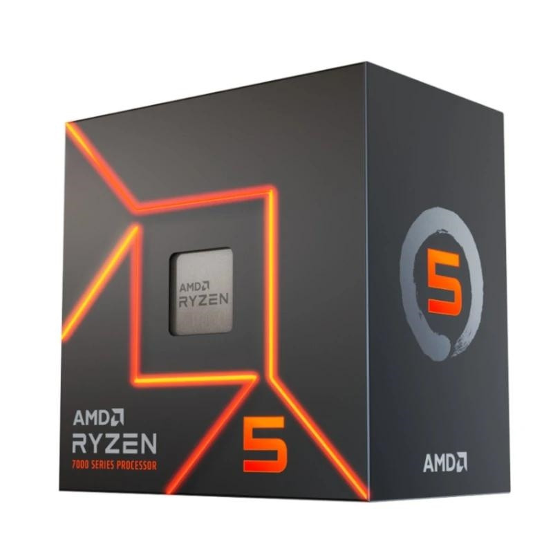 AMD RYZEN 5 7600 3.8GHz 38M 6CORE AM5 BOX Con Vent AMD RYZEN 5 7600 3.8GHz 38M 6CORE AM5 BOX Con Vent