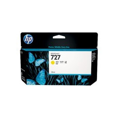 Cartucho tinta hp 727 b3p21a amarillo 130ml
