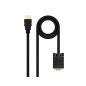 CONVERSOR HDMI A VGA 1.8 M NEGRO NANOCABLE