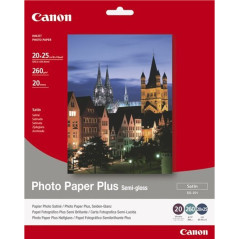 Papel canon foto sg - 201 1686b018 8x10 - 20 hojas - semisatinado