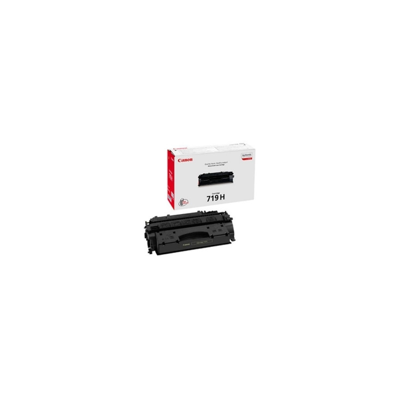 Toner canon 719 h negro 6400 paginas lbp6300 - lbp6650 - mf5840dn - mf5880dn