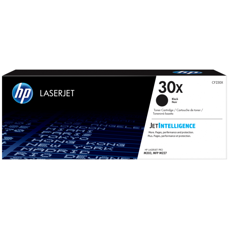 HP Cartucho de tóner Original LaserJet 30X negro de alta capacidad