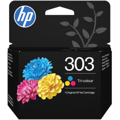 HP Cartucho de tinta Original 303 tricolor