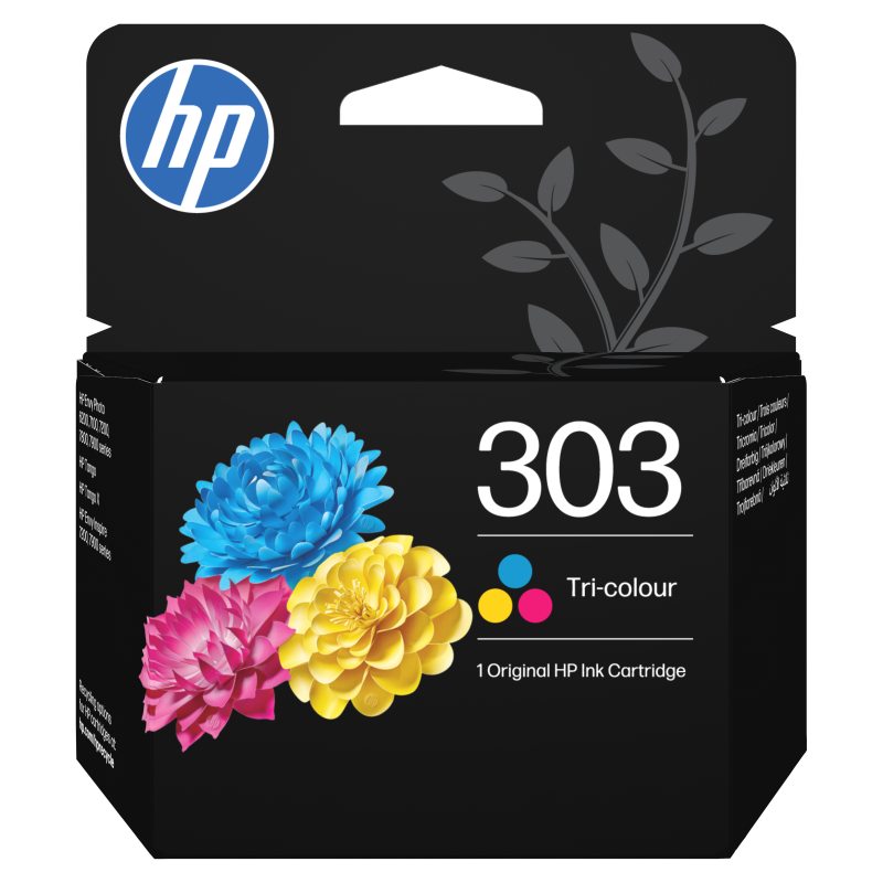 HP Cartucho de tinta Original 303 tricolor