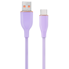 Gembird CC-USB2S-AMCM-1.5M-P cable USB USB 2.0 1,5 m USB A USB C Púrpu
