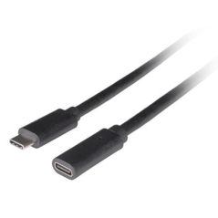 Lanberg CA-USBE-20CC-0005-BK cable USB USB 3.2 Gen 1 (3.1 Gen 1) 0,5 m