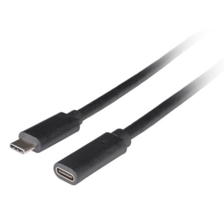 Lanberg CA-USBE-20CC-0005-BK cable USB USB 3.2 Gen 1 (3.1 Gen 1) 0,5 m