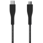 AISENS Cable USB 2.0 3A, tipo USB C/M - micro B/M, Negro, 1.0 m