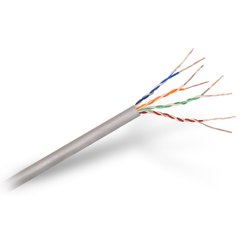 AISENS A133-0208 cable de red Gris 100 m Cat5e U/UTP (UTP)