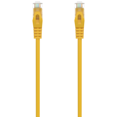 AISENS Cable de Red Latiguillo RJ45 LSZH Cat.6A 500 Mhz UTP AWG24, Ama