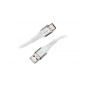 Cable usb c a usb a intenso 1.5m a315c blanco