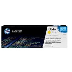 Toner hp 304a cc532a amarillo 2800 páginas cm2320 - cp2025