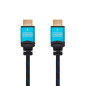 Cable hdmi (a) to hdmi (a) 4k 1.5m nanocable black m - m - 60hz - 18gbps - v2.0 - trenzado