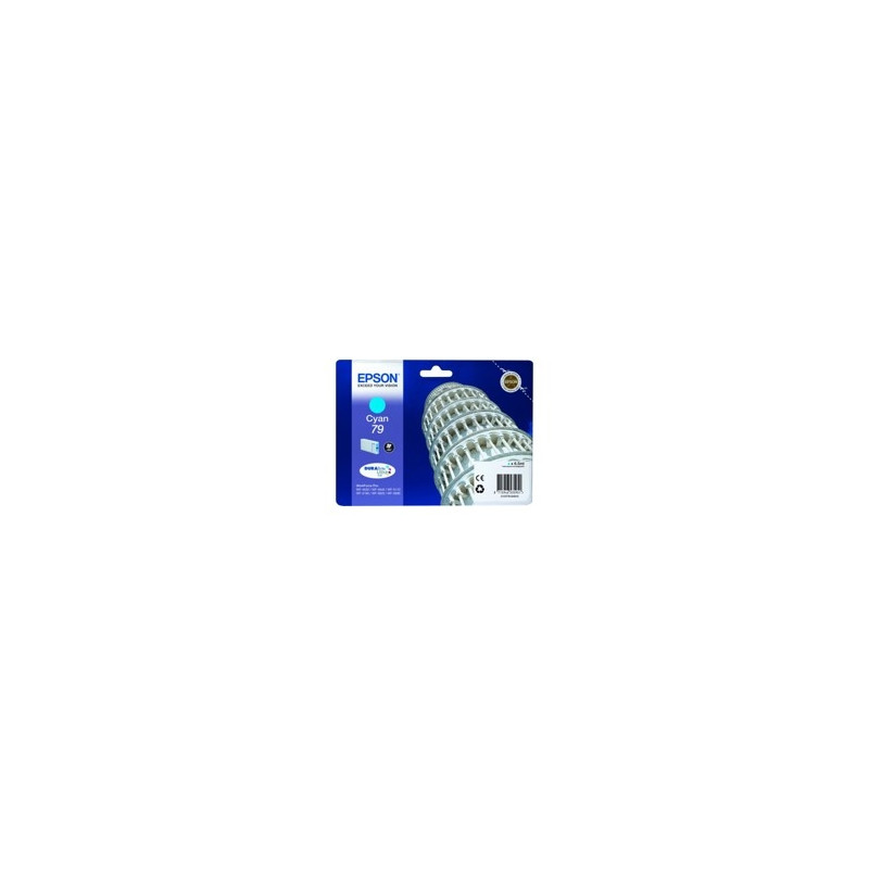 Cartucho tinta epson t791240 cian 6.5ml 800pag wf - 4630464051105190 - torre de pisa