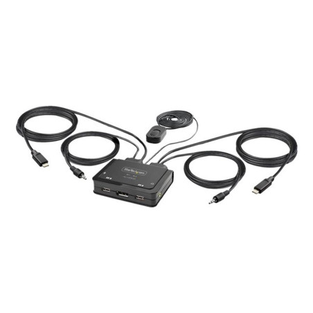Switch kvm startech c2 - d46 - uc2 - cbl - kvm
