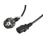 Cable de alimentacion lanberg schuko cee 7 - 7 a iec320 c13 3m
