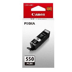 Cartucho tinta canon pgi - 550 pgbk negro pigmentado mg5450 - ip7250