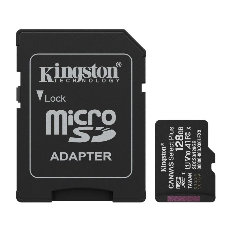 Kingston SDCS3/128GB microSD XC Gen3 150MB/s A1 Kingston SDCS3/128GB microSD XC Gen3 150MB/s A1