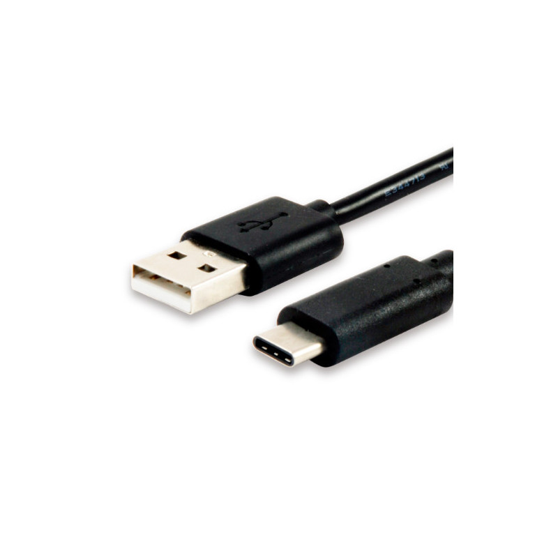 Cable equip usb 2.0 tipo a macho - tipo c macho 1 m