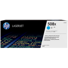 HP Cartucho de tóner original LaserJet 508X cian de alta capacidad